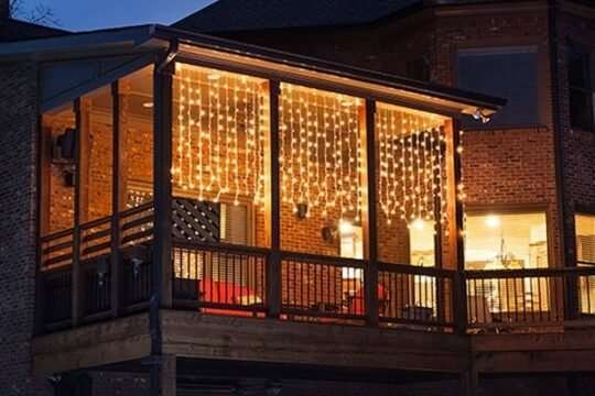 Lichtgordijn 2m x 3m Klassiek warm wit