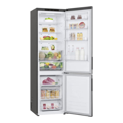 LG koelkast GBP62PZNAC RVS - 384L