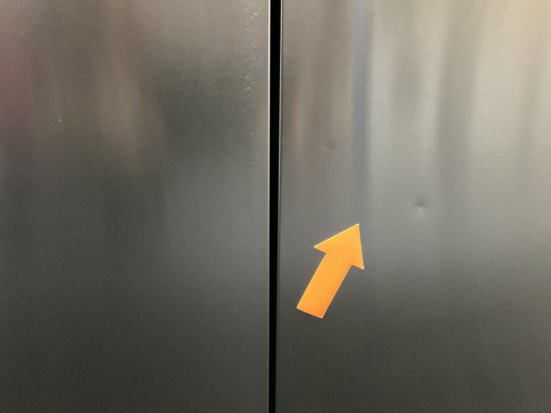 Inventum Amerikaanse koelkast SKV4180B - Zwart