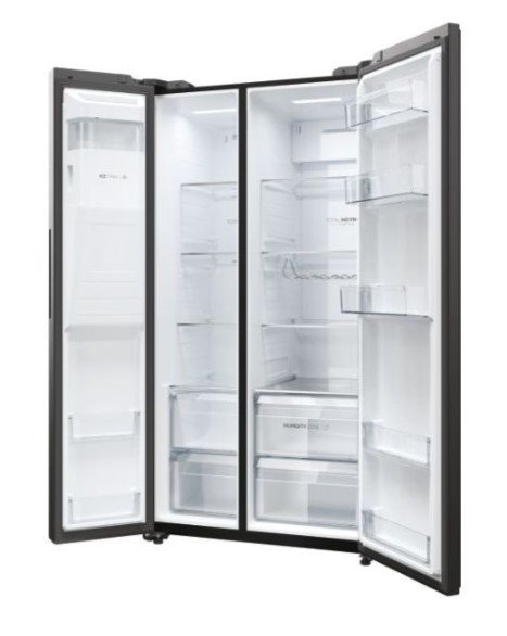 Haier Amerikaanse koelkast HSW59F18EIPT - Zwart