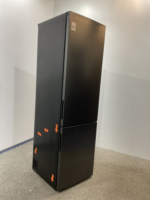 LG koelkast GBP62MCNBC - 384L - Mat Zwart