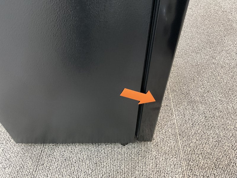 Everglades koelkast EVTD3020 - Zwart - 124 Liter