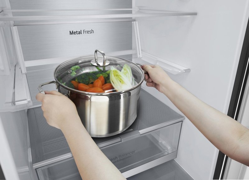 LG koelkast GBB72MCUGN - 384L- DoorCooling - ThinQ