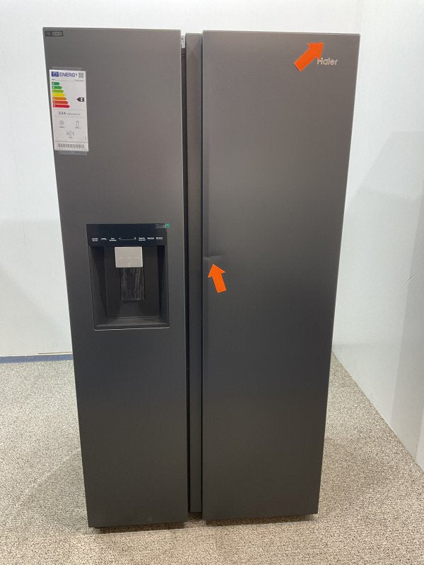 Haier Amerikaanse koelkast HSW59F18EIPT - Zwart