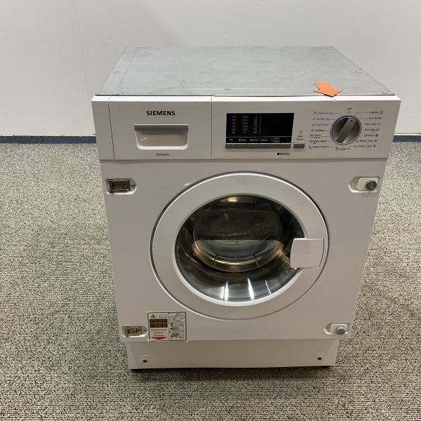 Siemens inbouw was-droogcombi WK14D543EU - Engels Display