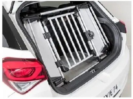 Trixie Kofferbak Hek Aluminium Kunststof Grijs Zwart