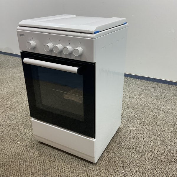 Everglades gasfornuis met gasoven EVCK039 - Wit - 50cm