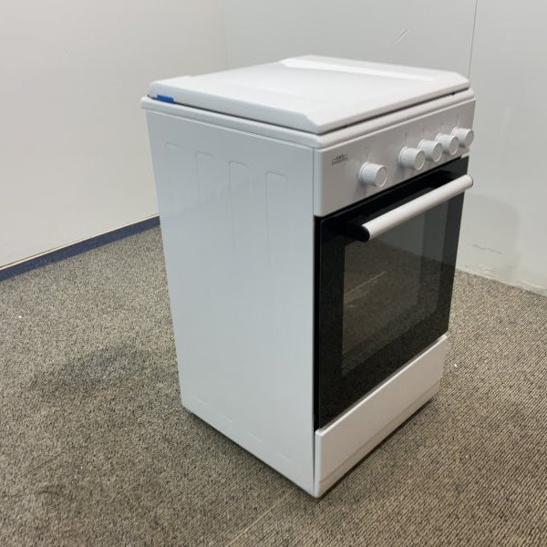 Everglades gasfornuis met gasoven EVCK039 - Wit - 50cm