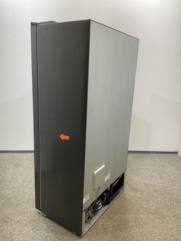 Exquisit Amerikaanse koelkast CDJ445-041EG - Inox