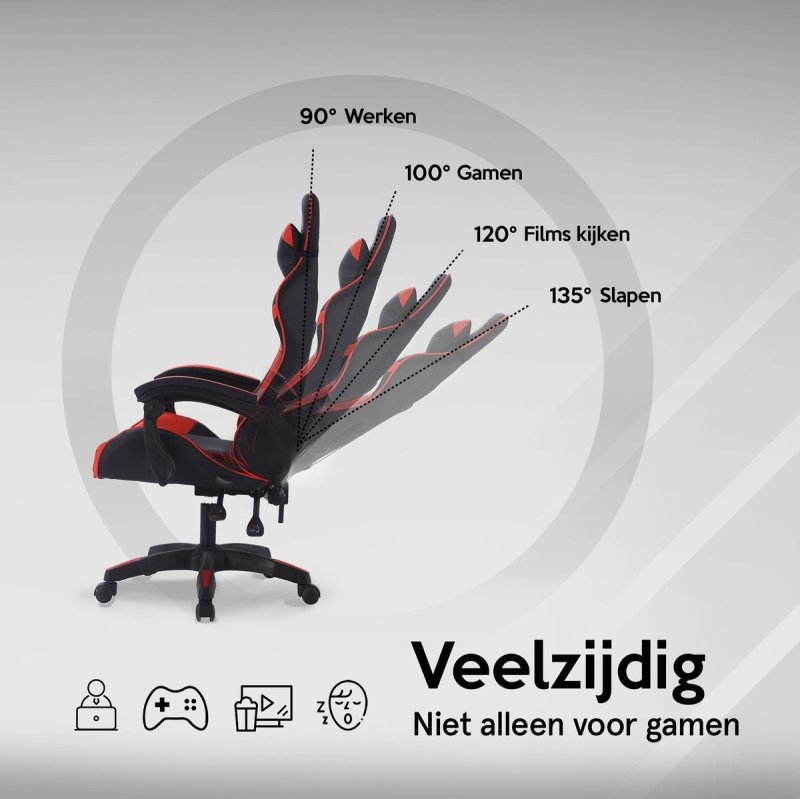 Gaming Chair - PR-GC-01-RED