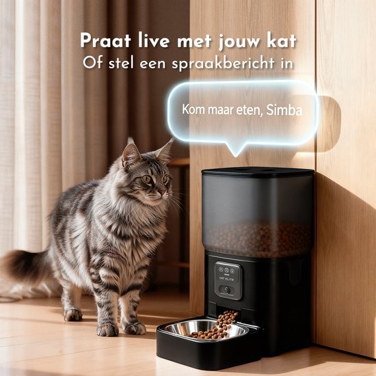 CatElite - Automatische Voerbak Kat