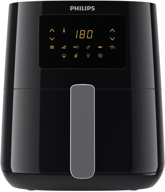 Philips Airfryer Essential 3000 Series - HD9252/70 - 4 liter (L)- Hetelucht friteuse - Digitaal display - Warmhoudfunctie