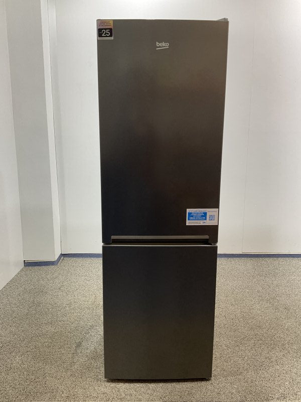 Beko koelkast RCSA366K50GN - D - Kleur Grijs/Antraciet