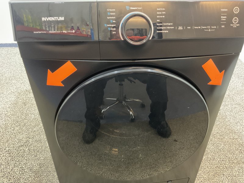 Inventum wasmachine VWM9010B - 9kg - Zwart