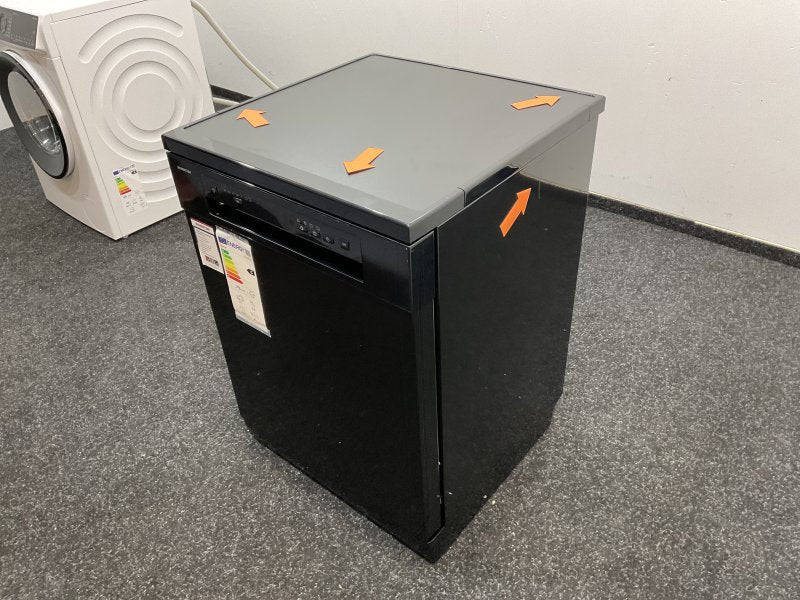 Inventum vaatwasser VVW6046AB - Vrijstaand - Zwart