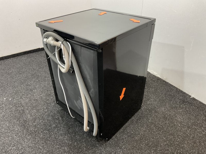 Inventum vaatwasser VVW6046AB - Vrijstaand - Zwart