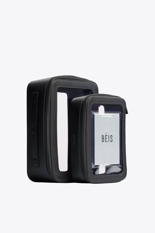 Béis - Toilettas - The In Flight Cosmetic Set - Zwart