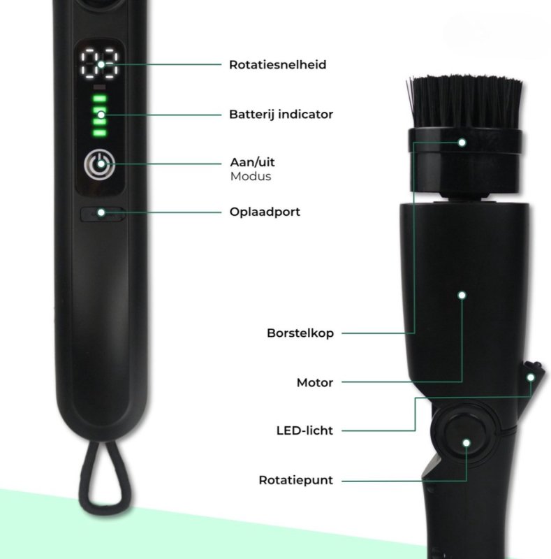 QualitéCuisine Elektrische Schoonmaakborstel