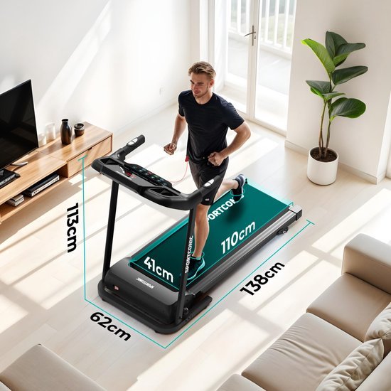 Sportconic Loopband 1-12 km/u – Loopband Inklapbaar