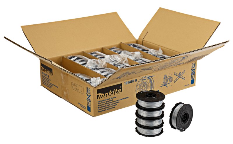 Makita Vlechtdraad 0,8mmx100m - 1 doos a 47 rollen