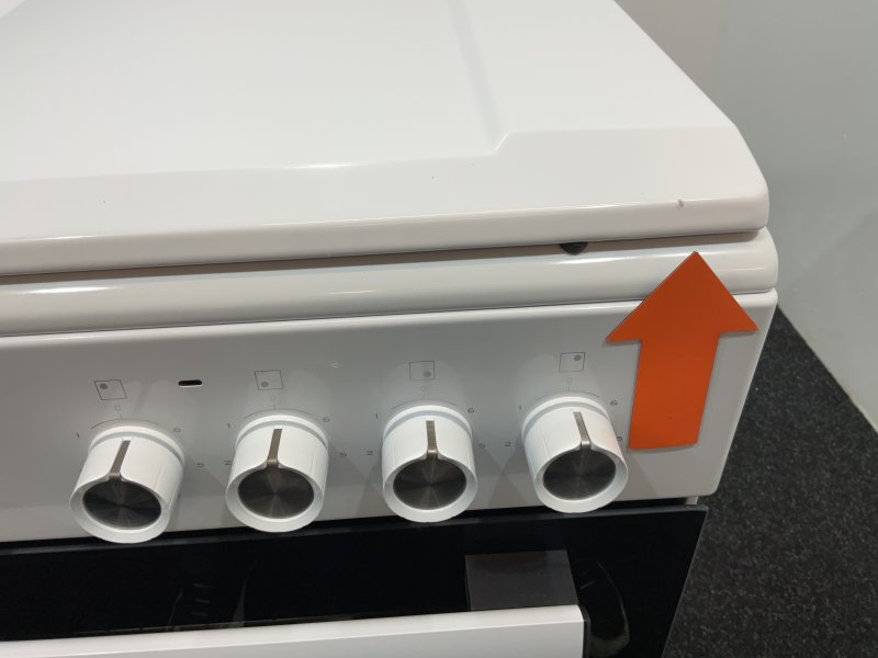 Everglades elektrisch fornuis EVCK5100 - 50 cm - Wit