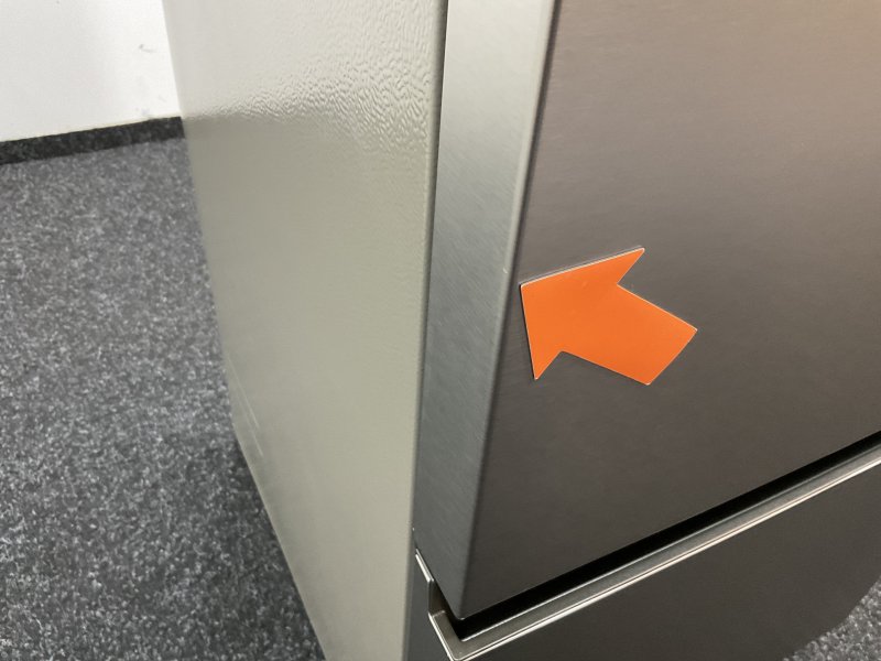 Haier koelkast HTR3518ENMX - Direct Access Lades - RVS