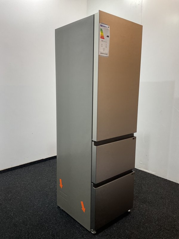 Haier koelkast HTR3518ENMX - Direct Access Lades - RVS
