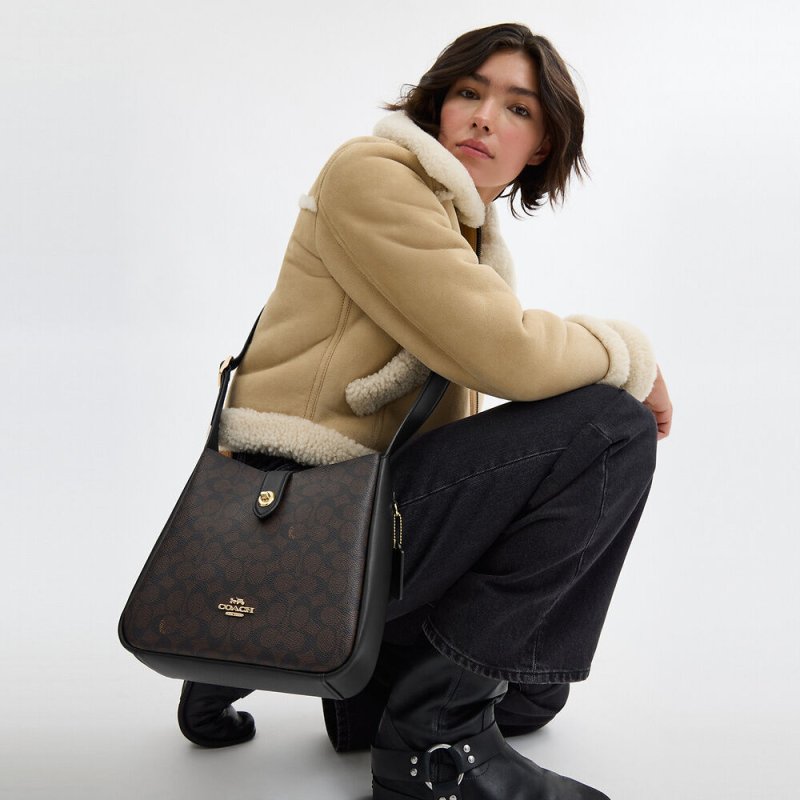 Dames Tas - Coach Hadley Convertible Crossbody Bag In Signature Canvas