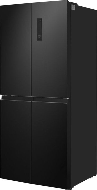 Exquisit Amerikaanse koelkast CDJ444-040DB - Zwart