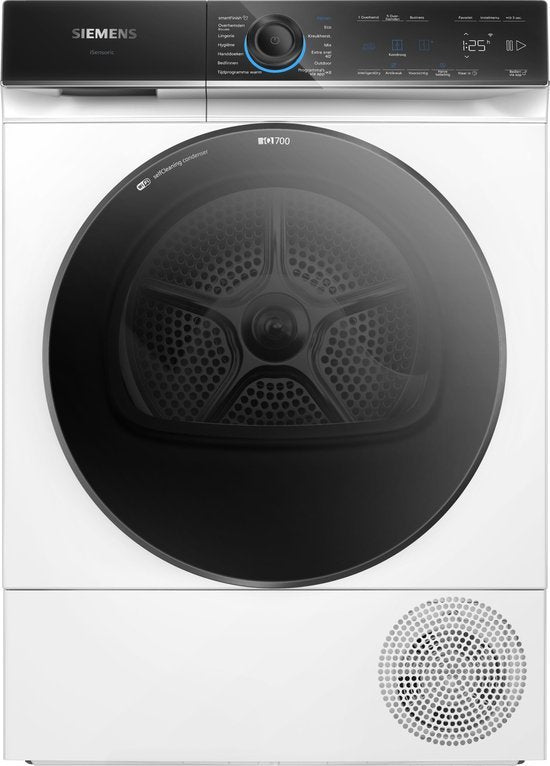 Siemens warmtepompdroger WQ46B6CSNL - iQ700 - Wit