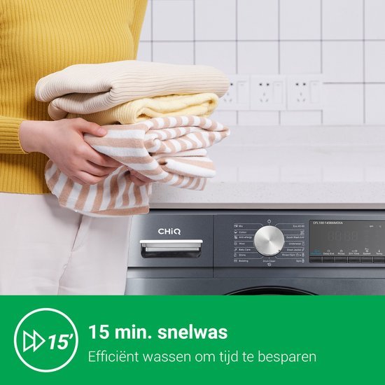 CHiQ wasmachine CFL100-14586IM3XA - 10 kg