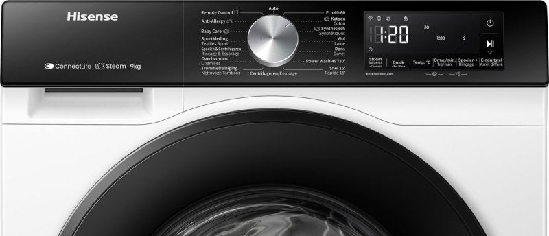 Hisense wasmachine 3S Serie WF3S9043BW3/BLX