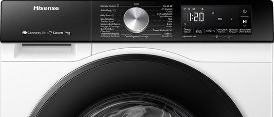 Hisense wasmachine WF3S8043BW3/BLX Serie 3S