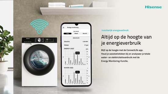 Hisense wasmachine WF3S8043BW3/BLX Serie 3S