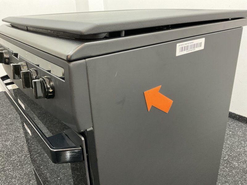 Inventum gasfornuis VFG6034WGZWA - Zwart