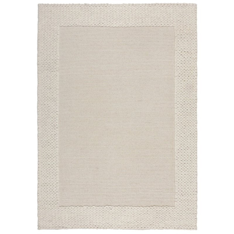 Wollen tapijt Beige 160x230 cm (Rue en Laine)