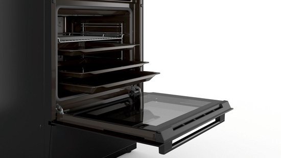 Bosch inductiefornuis HLN39A060U - Serie 4 - zwart