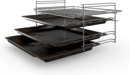 Bosch inductiefornuis HLN39A060U - Serie 4 - zwart