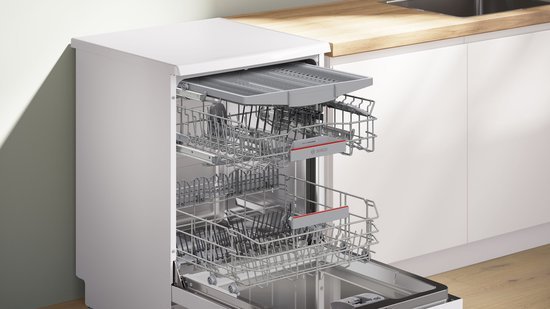 Bosch vaatwasser SMS4ECW28E - Serie 4 - Vrijstaand - Wit