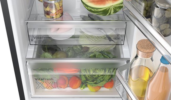 Bosch koelkast KGN36VXCT - Serie 4 - Vrijstaand - Zwart