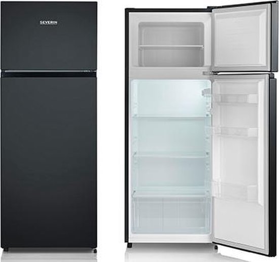 Severin koelkast DT 8762 - Vrijstaand - Zwart