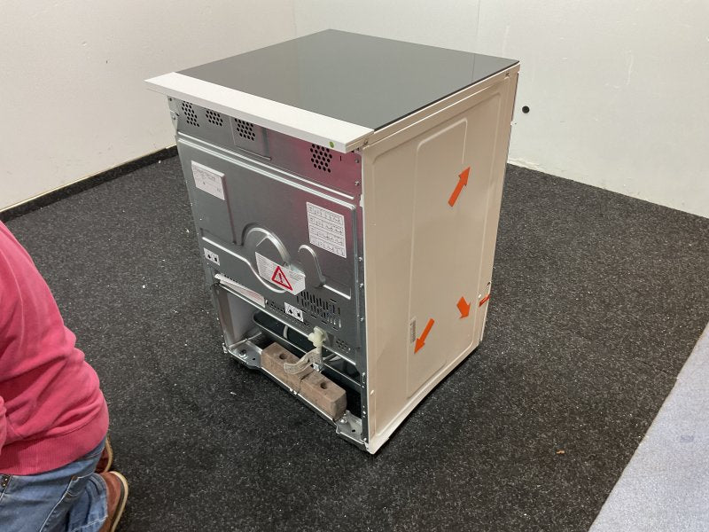 Bosch inductiefornuis HLR390020 - Serie 4 - Wit