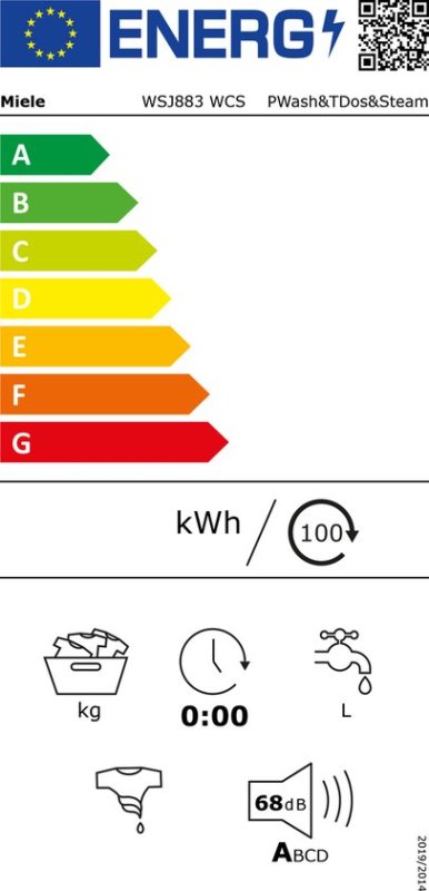 Miele wasmachine WSJ 883 WCS TwinDos & SteamCare - 9 kg
