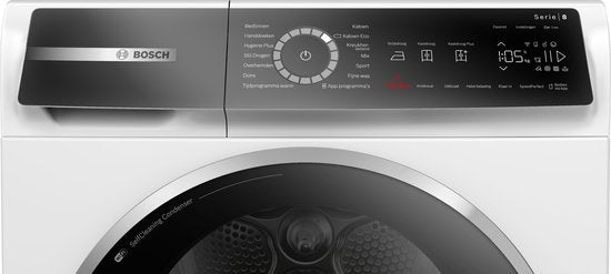 Bosch warmtepompdroger WQB246D7NL - Serie 8 - Wit