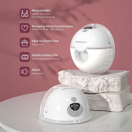 Momcozy M5 Handsfree Borstkolf