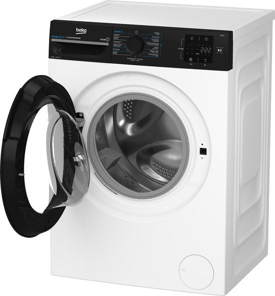Beko wasmachine BM3WFT3841B1 - EnergySpin - 8 kg