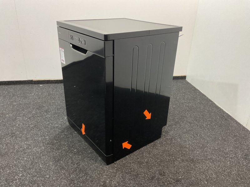 Inventum vaatwasser VVW6008AB - vrijstaand - Zwart