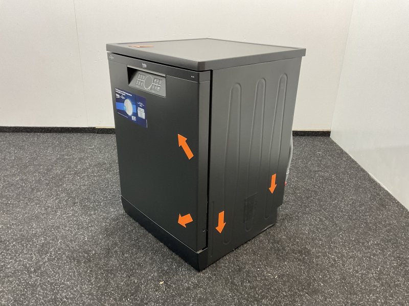 Beko vaatwasser BDFN26440A - Vrijstaand - Antraciet