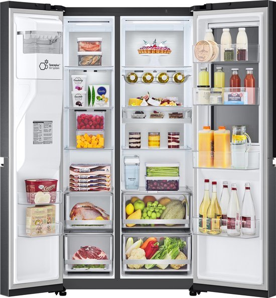 LG Amerikaanse koelkast GSXV91MCAE met InstaView