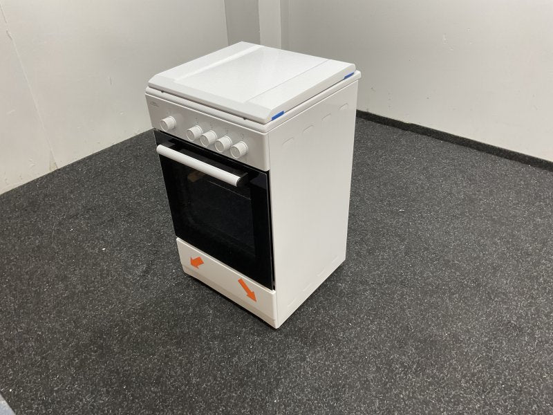 Everglades gasfornuis met gasoven EVCK039 - Wit - 50cm